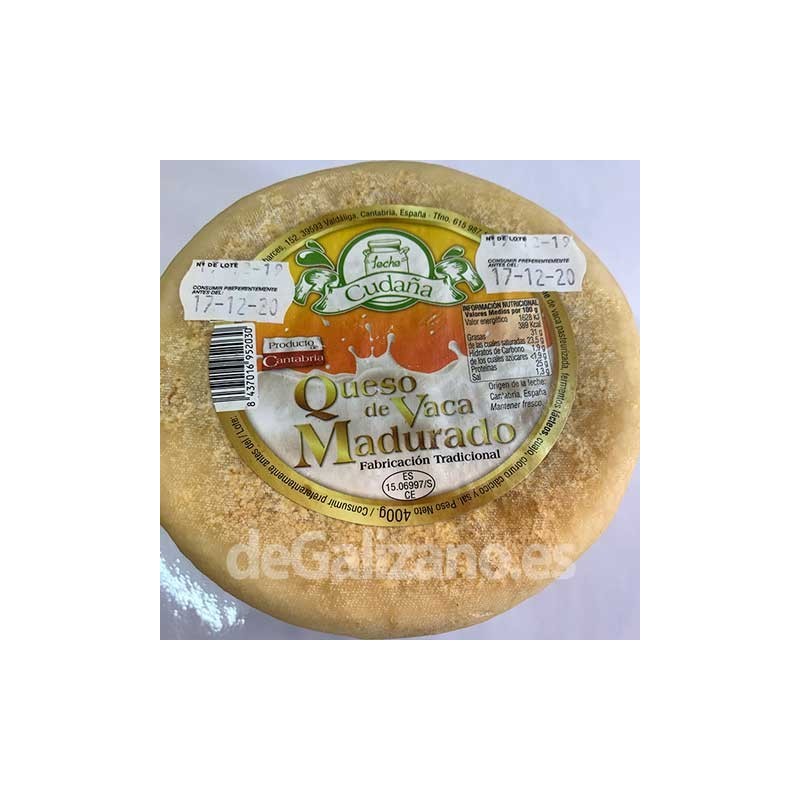 Queso de Vaca Madurado Cudaña