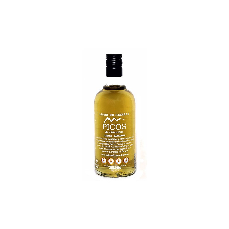 comprar Orujo con hiervas Picos de Cabariezo