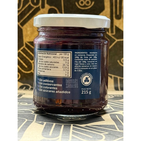 Comprar mermelada de arándanos de cantabria