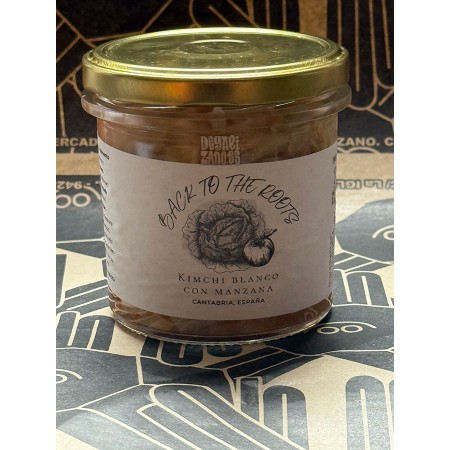 El mejor Kimchi Blanco con Manzana