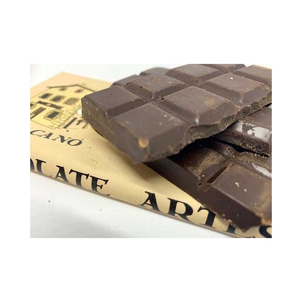 Chocolate con Leche Artesano "sin azucares añadidos" Casa Cano 125 grs
